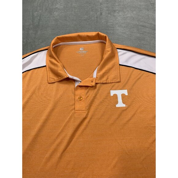 Tennessee Volunteers Men's 3X Orange Polo Shirt Collared Colosseum Football Vols - Picture 7 of 9